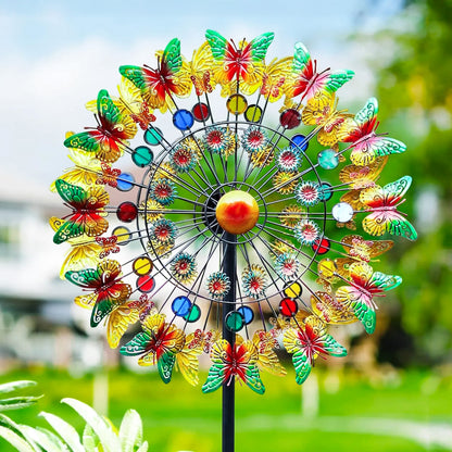 Enchanting Butterfly Dreamland Wind Spinner