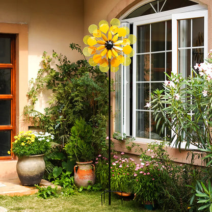 Radiant Daisy Solar Wind Spinner