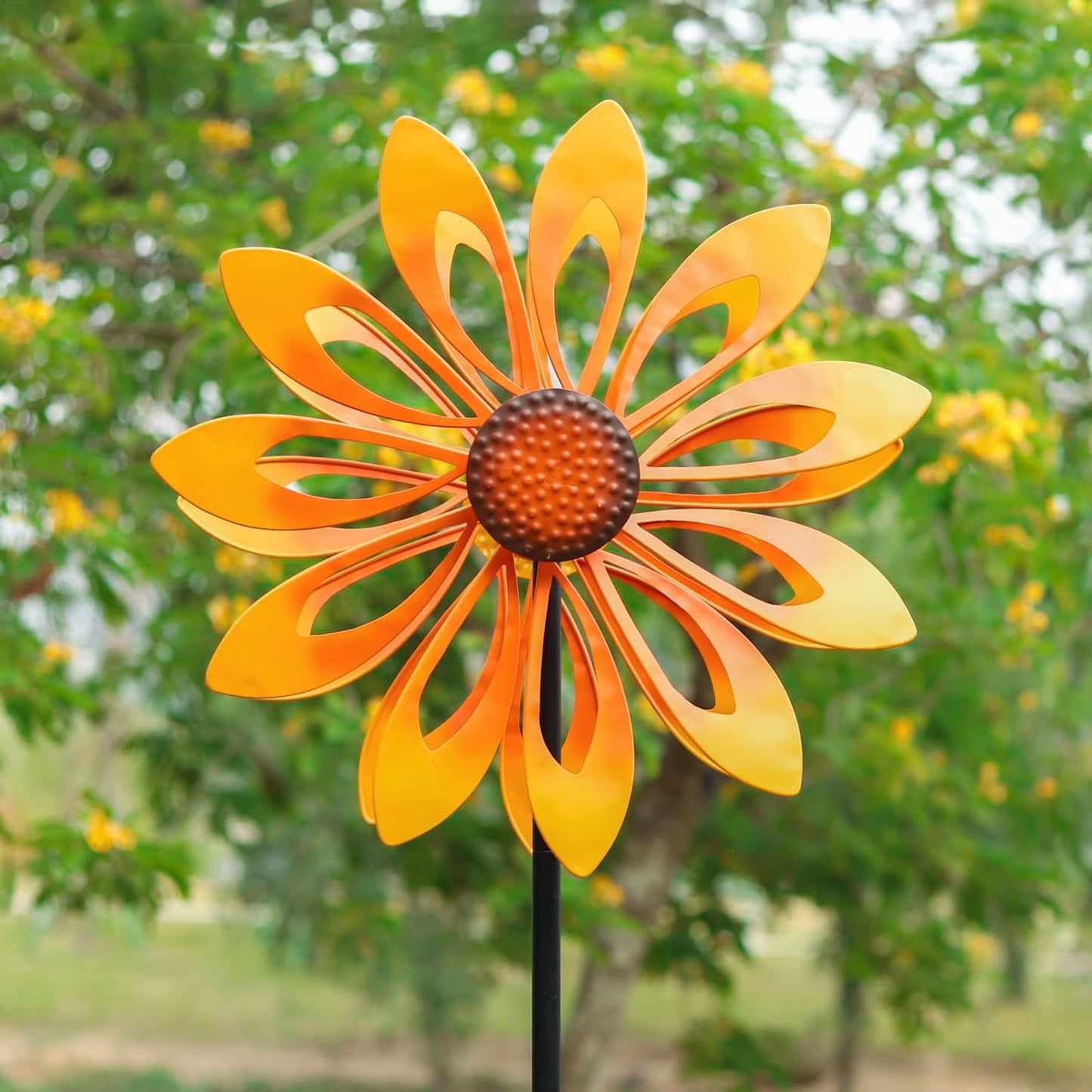 Sunshine Daisy Wind Spinner