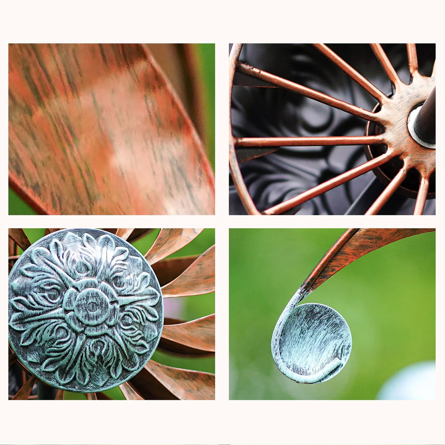 Copper Willow Wind Spinner