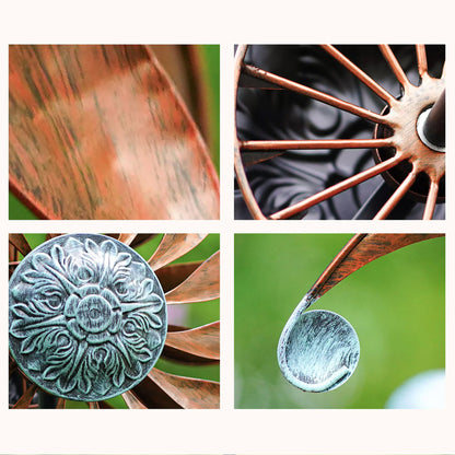 Copper Willow Wind Spinner