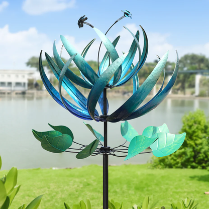Radiant Globe Sphere Wind Spinner