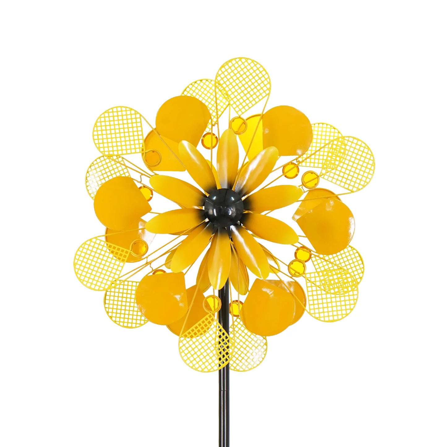 Radiant Daisy Solar Wind Spinner