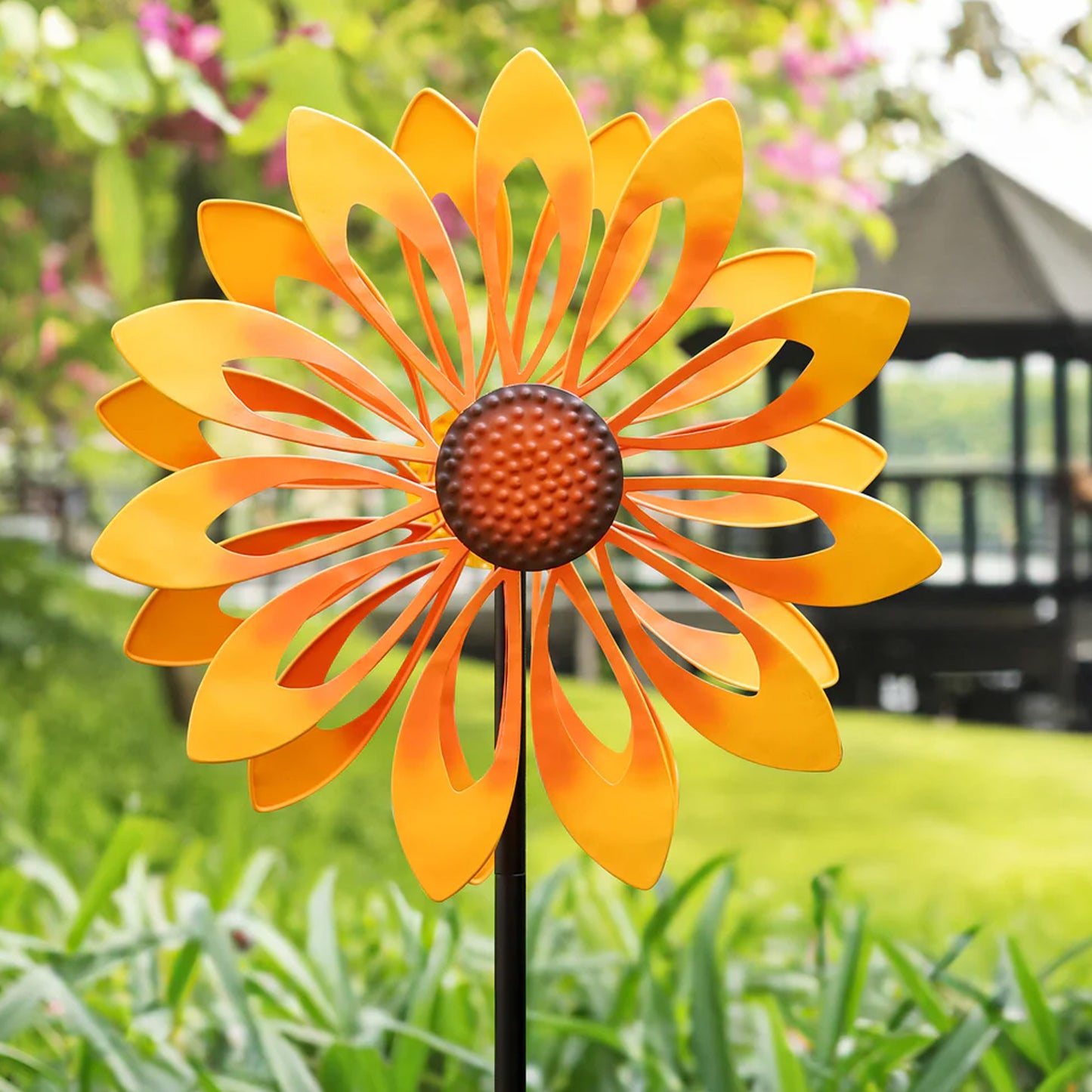 Sunshine Daisy Wind Spinner