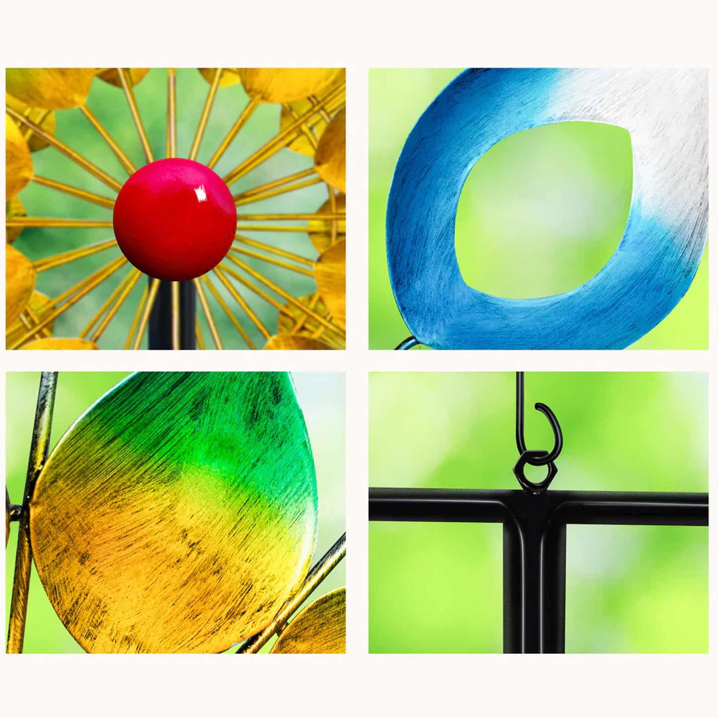 Vibrant Whirlwind Outdoor Wind Spinner