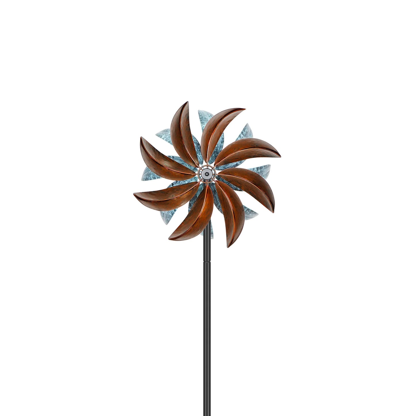 Antique Petal Kinetic Wind Spinner
