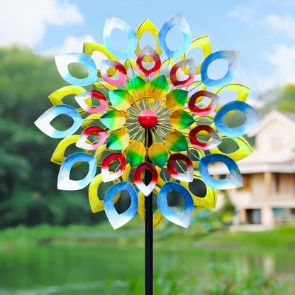 Vibrant Whirlwind Outdoor Wind Spinner