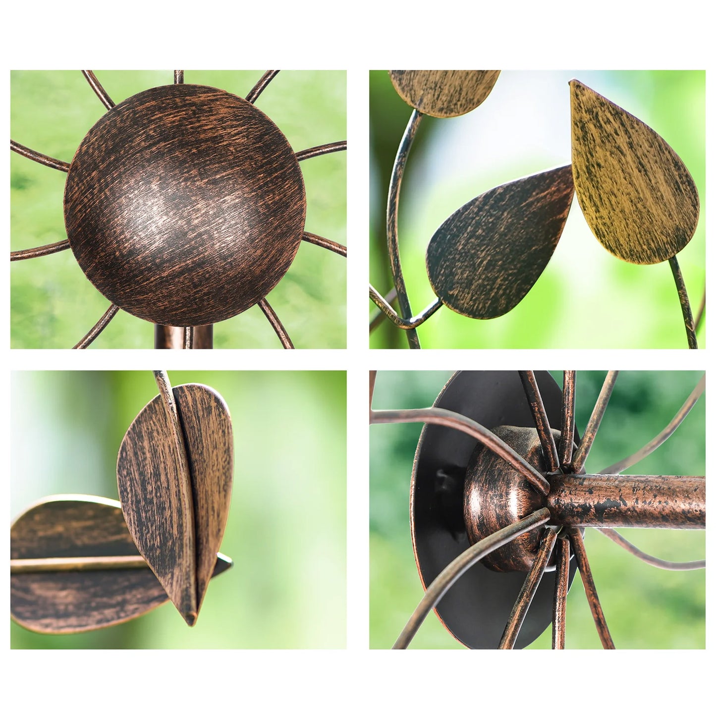 Autumn Amber Wind Spinner
