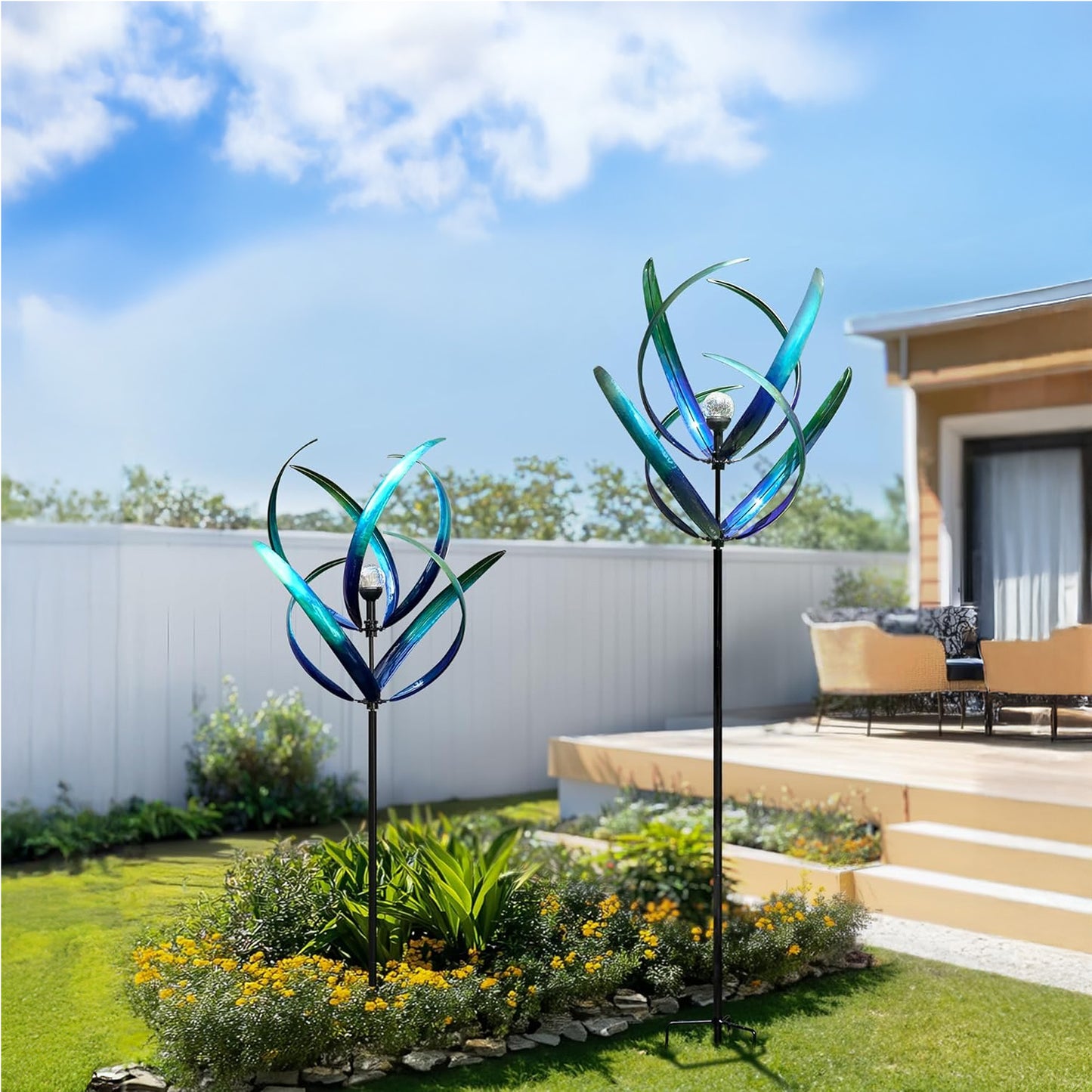 Magnolia Dusk Wind Spinner