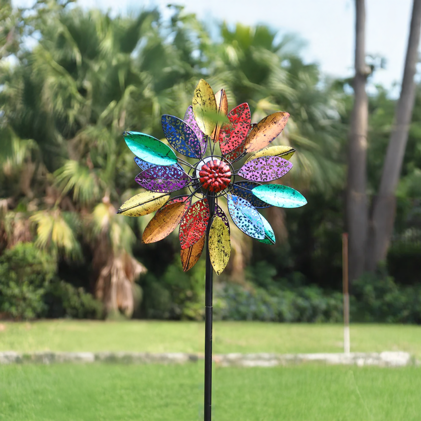 Colorburst Foliage Wind Spinner