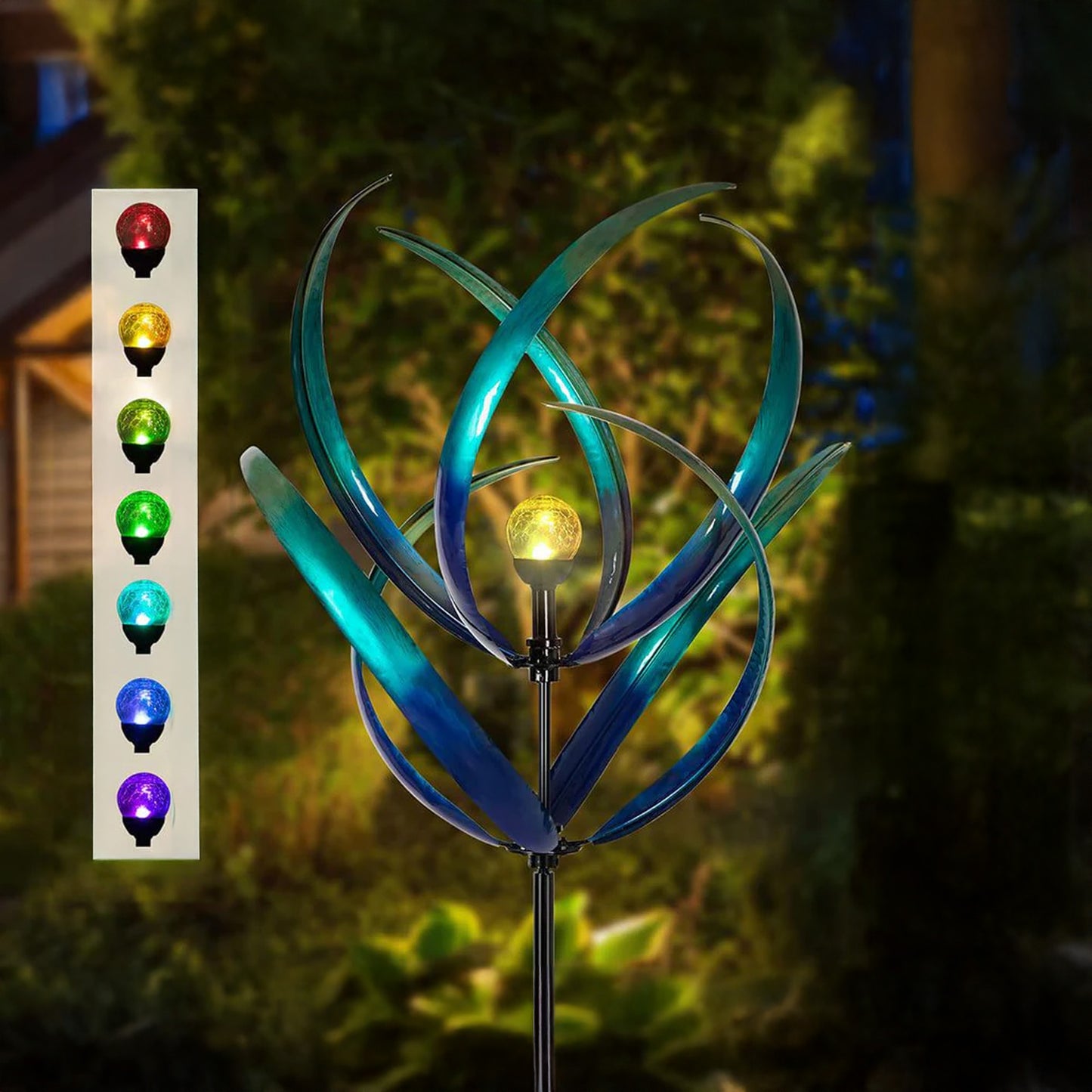 Magnolia Dusk Wind Spinner