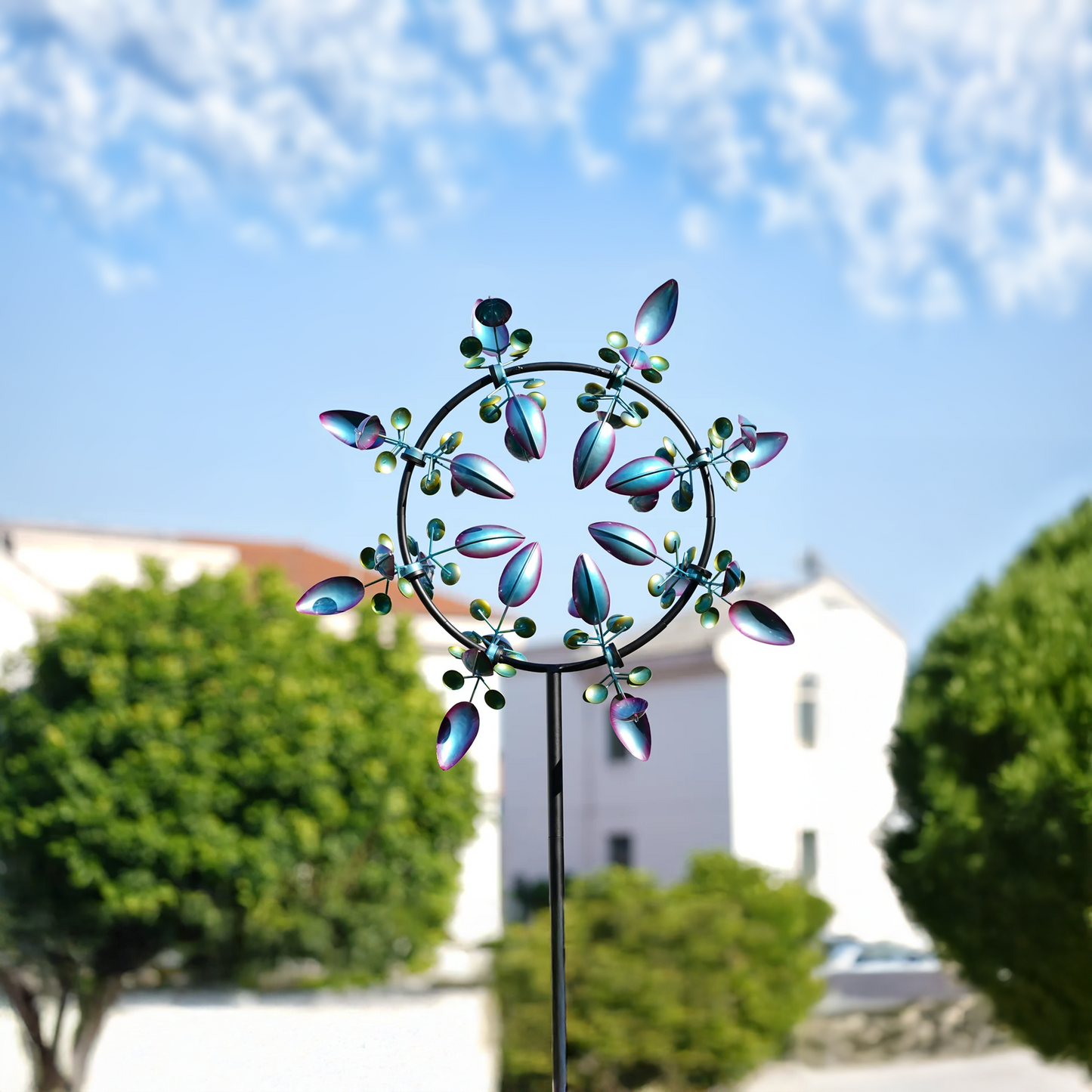 Whirling Blossom Wind Spinner