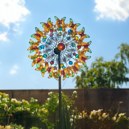 Enchanting Butterfly Dreamland Wind Spinner