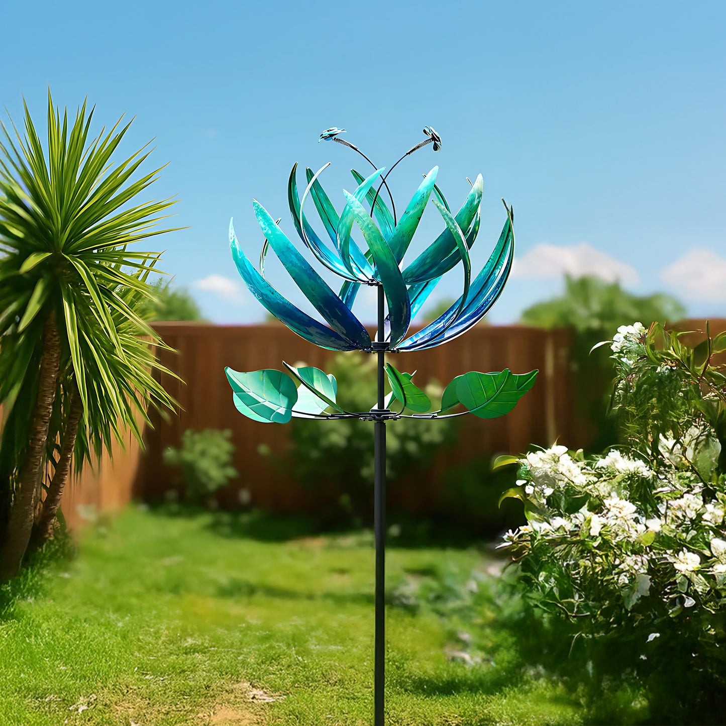 Radiant Globe Sphere Wind Spinner