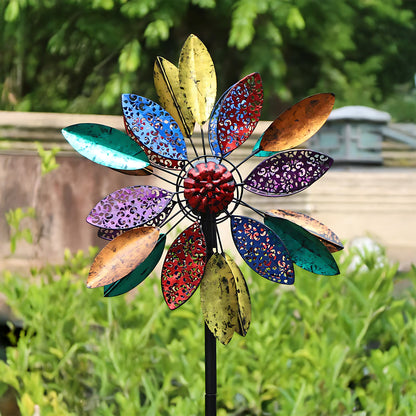 Colorburst Foliage Wind Spinner