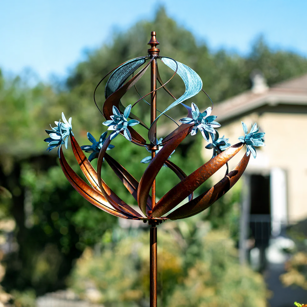 Globe Bloom Wind Spinner