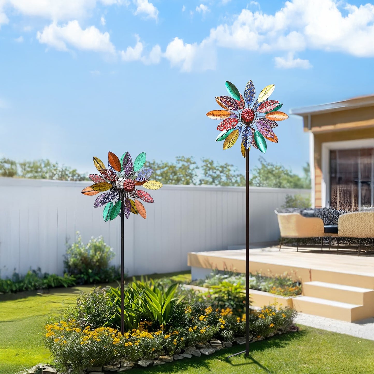 Colorburst Foliage Wind Spinner
