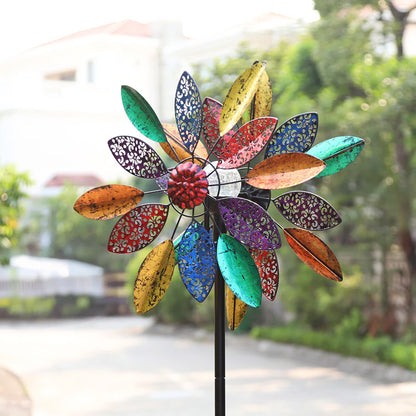 Colorburst Foliage Wind Spinner