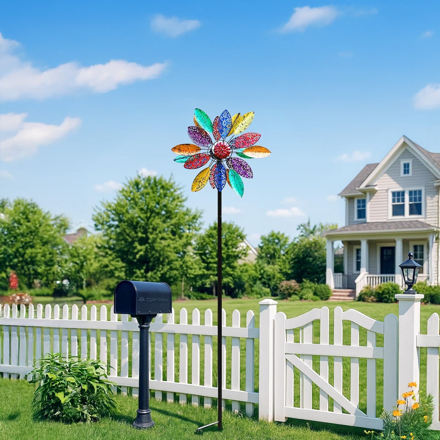 Colorburst Foliage Wind Spinner