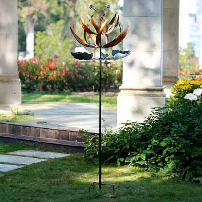 Copper Garden Flower Spinner