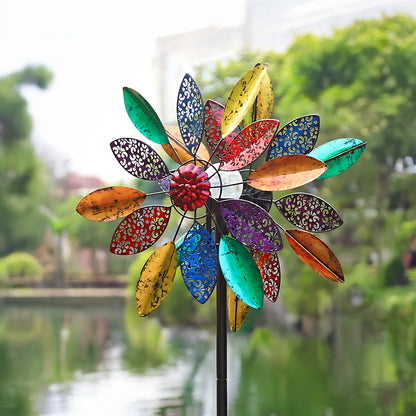 Colorburst Foliage Wind Spinner
