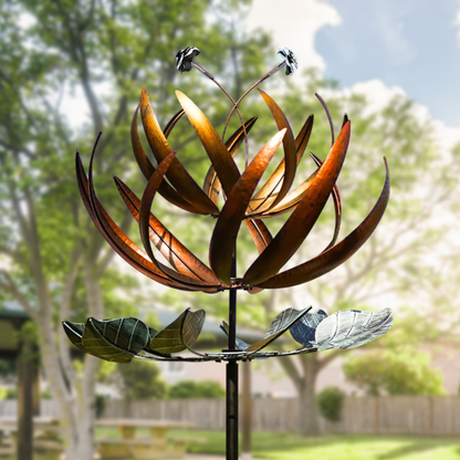 Copper Garden Flower Spinner